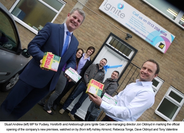 Leeds MP Opens New HQ Of Expanding Rental Home-Safety Specialists